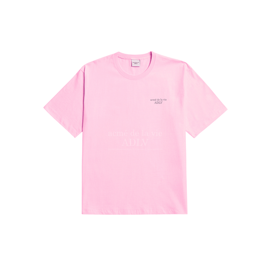 ADLV Basic Short Sleeve T 2 Pink