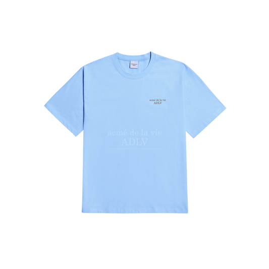 ADLV Basic Logo SS T-Shirt 'Sky Blue'