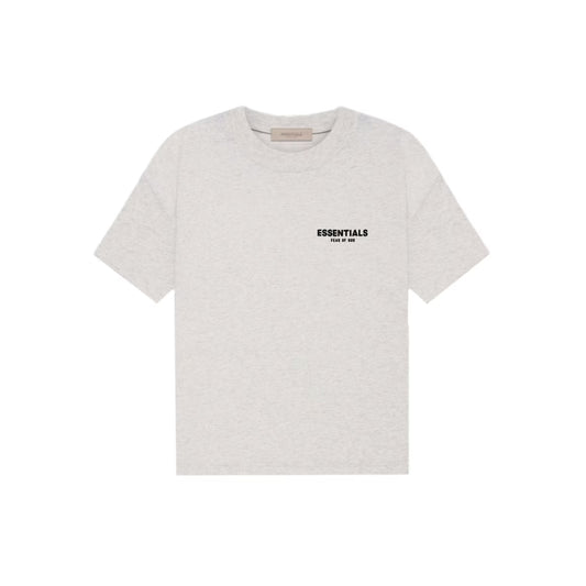 ESSENTIALS Light Oatmeal SS Tee