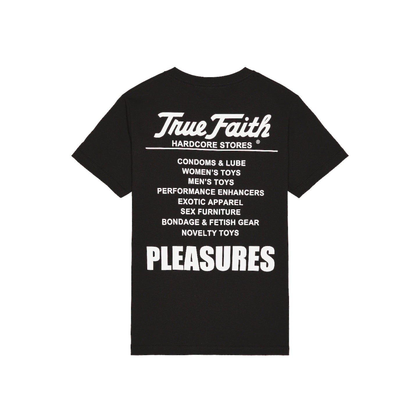 PLEASURES "FAITH" T-SHIRT BLACK